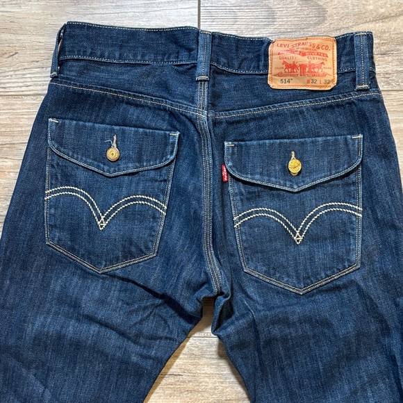 Levi’s Men's 514 Blue Jeans 32 X 32 - Picture 3 of 7